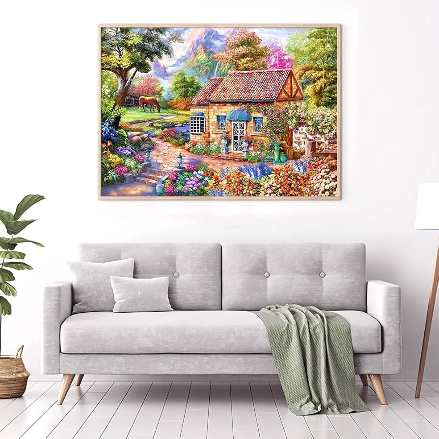 ジグソーパズル　1000ピース　ホームスイートホーム(49×72cm) Amazon | 【日本製】 ビバリー 1000ピースジグソーパズル ホーム